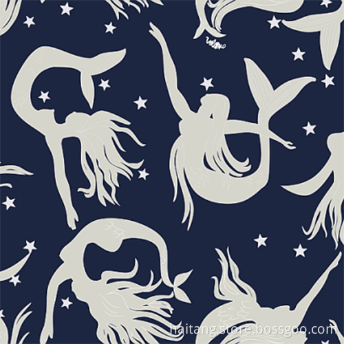 Skirt Fabric Digital Textile Printing Richly Woven Fabric